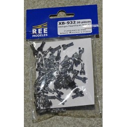 REE Models XB-932 NEM362 Magnet Coupling, 3 Sizes S/M/L (10 pairs) ...