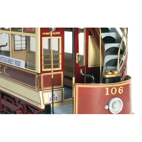 53008-Tram London L.L.C. 106 1/24 Kit Construction Metal OcCre