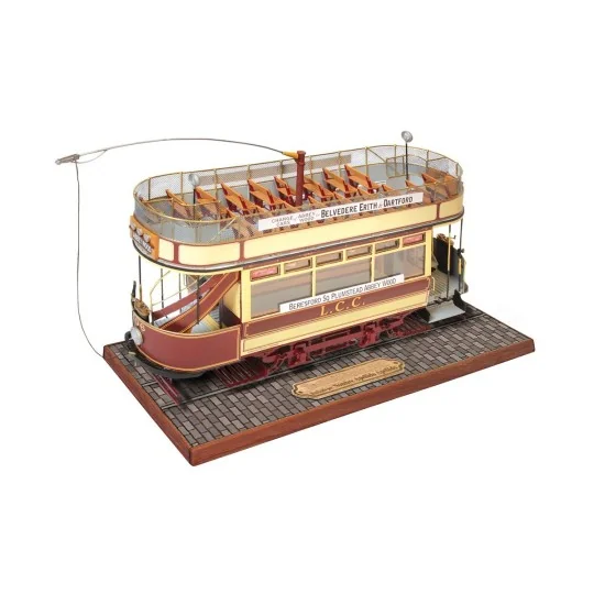 OcCre 53008 Tram London L.L.C. 106 1/24 kit construction bois métal OcCre 53008 - 7 53008-OcCre 53008 Tram London L.L.C. 106 1/24 kit construction bois métal