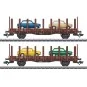 Marklin 46404 Set de 2 de wagons plats "DAF 66", NS Marklin Marklin_46404 - 5 Marklin_46404-Marklin 46404 Set de 2 de wagons plats "DAF 66", NS