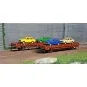 Marklin 46404 Set de 2 de wagons plats "DAF 66", NS Marklin Marklin_46404 - 1 Marklin_46404-Marklin 46404 Set de 2 de wagons plats "DAF 66", NS