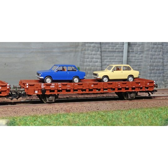 Marklin_46404-Marklin 46404 Set de 2 de wagons plats "DAF 66", NS