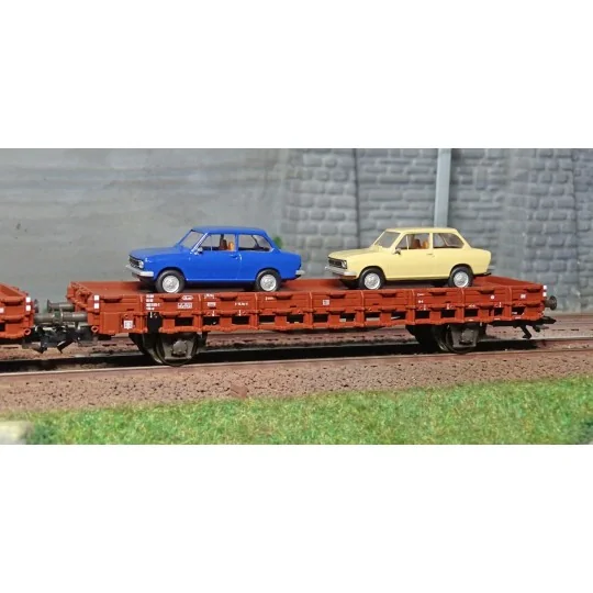 Marklin 46404 Set de 2 de wagons plats "DAF 66", NS Marklin Marklin_46404 - 3 Marklin_46404-Marklin 46404 Set de 2 de wagons plats "DAF 66", NS