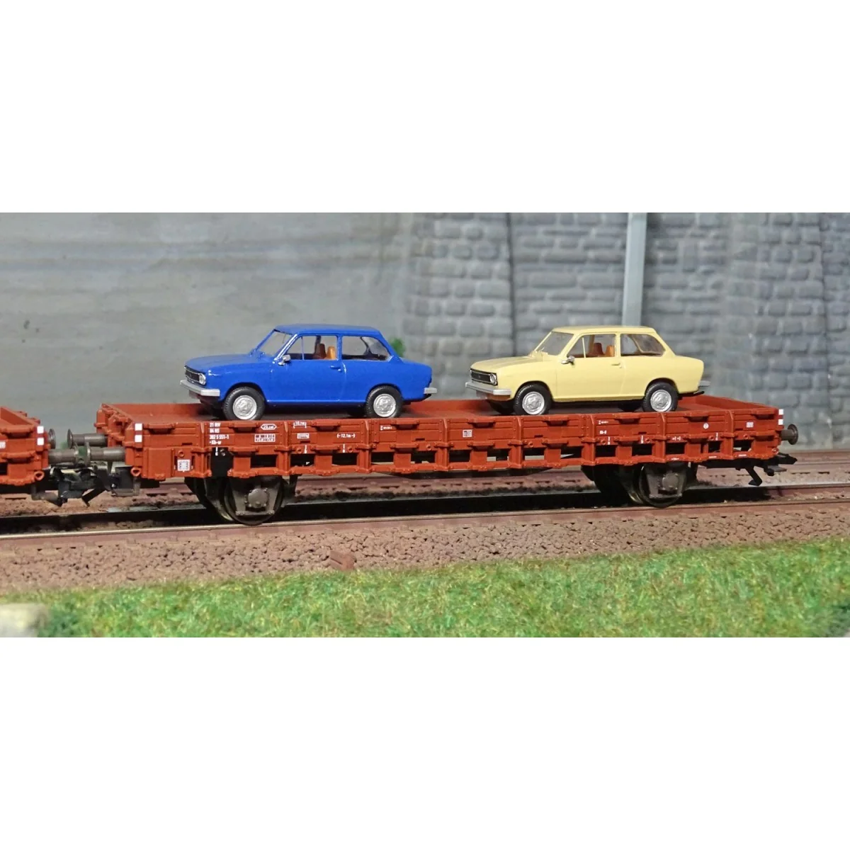 Marklin 46404 Set de 2 de wagons plats "DAF 66", NS Marklin Marklin_46404 - 3 Marklin 46404 Set de 2 de wagons plats "DAF 66", NS Marklin Marklin_46404 - 3