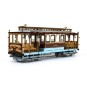 53007-Tram Cable Car San Francisco 1/24 kit construction bois métal OcCre