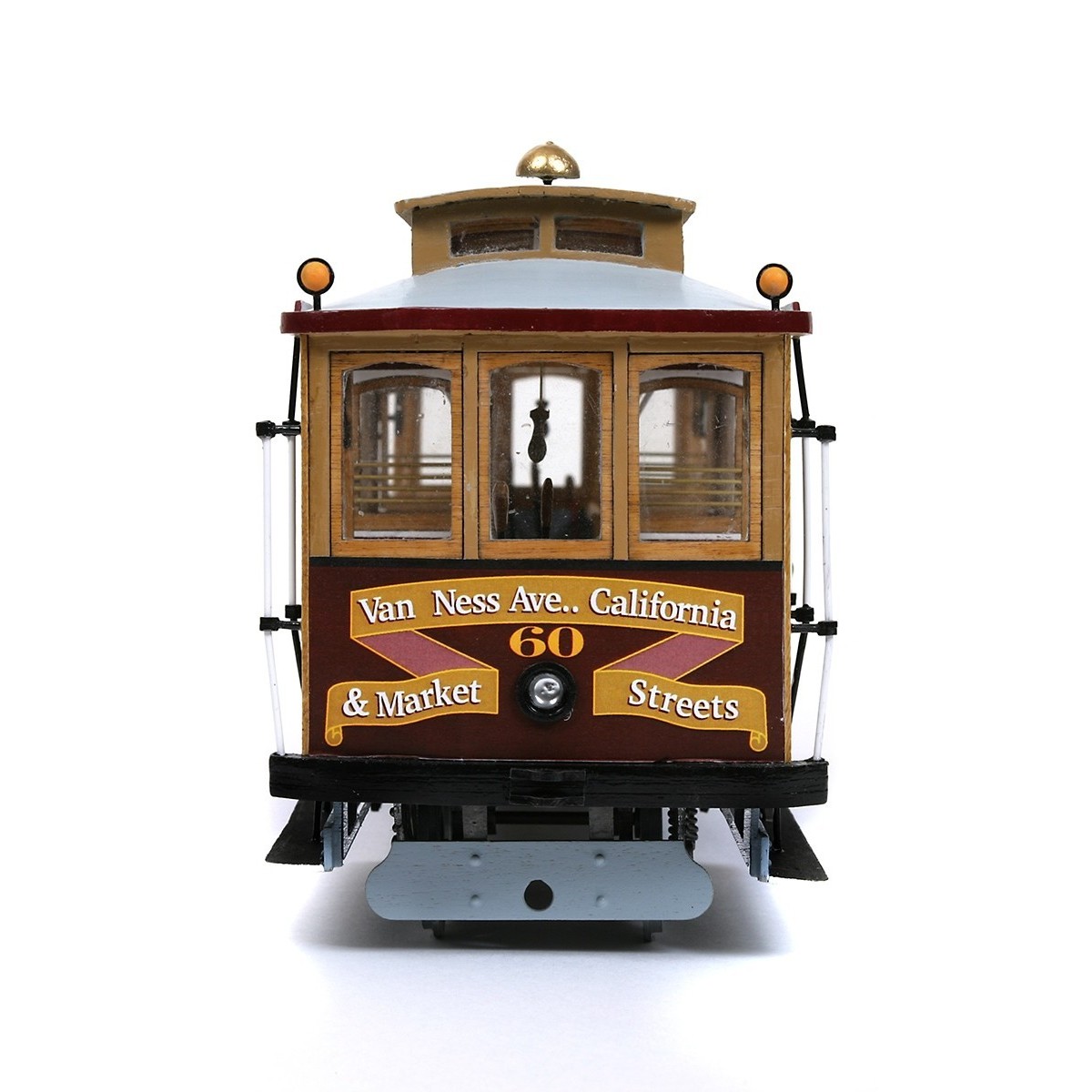 OcCre 53007 Tram Cable Car San Francisco 1/24 kit construction bois métal OcCre 53007 - 3