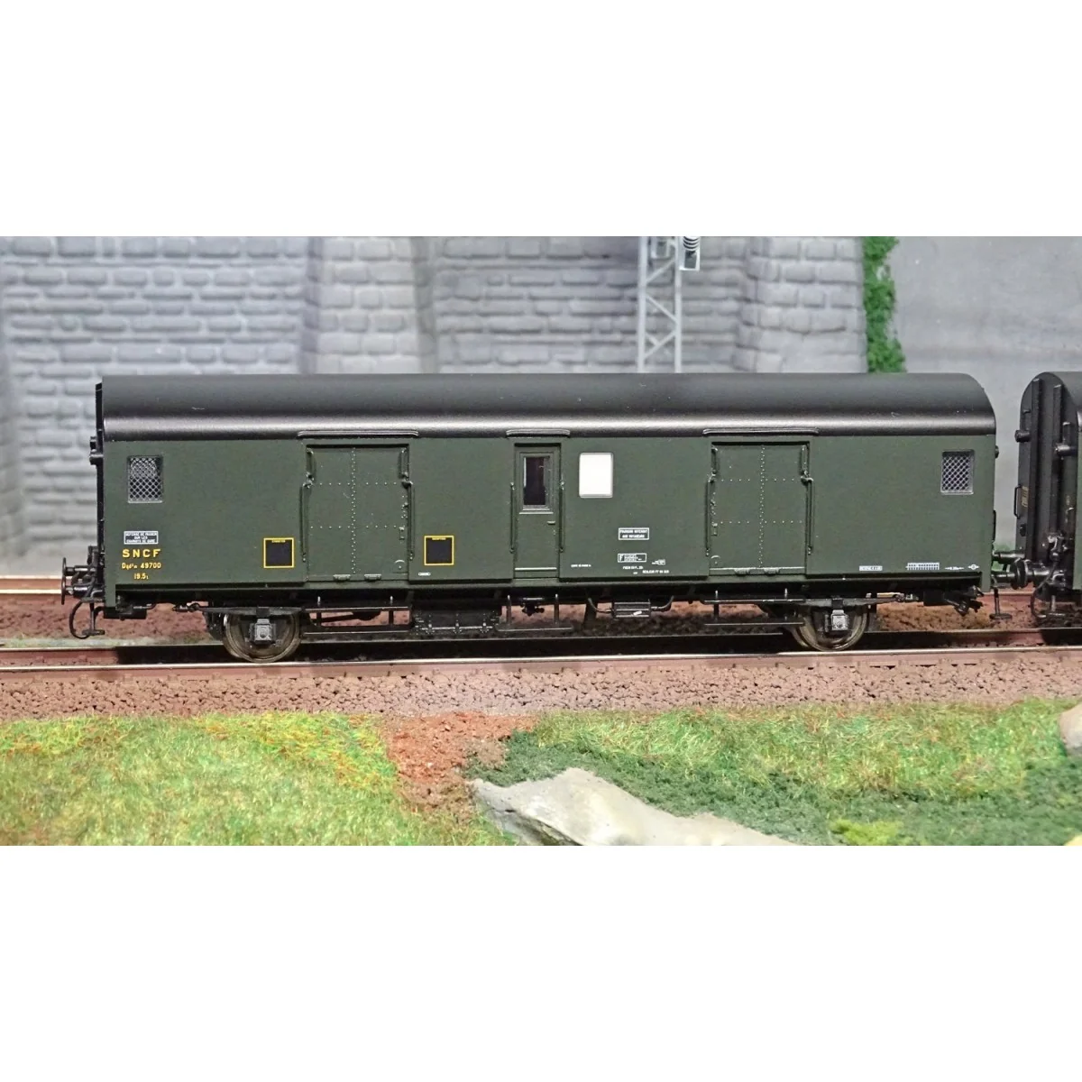 Models World 30303 Set of 2 baggage cars, SNCF, Dqd2m, Green 306, 1... Models World 30303 Set of 2 baggage cars, SNCF, Dqd2m, Green 306, 1...