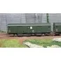 Models World 30305 Set de 2 Wagons fourgons, SNCF, Dqd2m, Vert 301, marquage 1956, feux fin de convoi Models World MW_30305 - 2 MW_30305-Models World 30305 Set de 2 Wagons fourgons, SNCF, Dqd2m, Vert 301, marquage 1956, feux fin de convoi