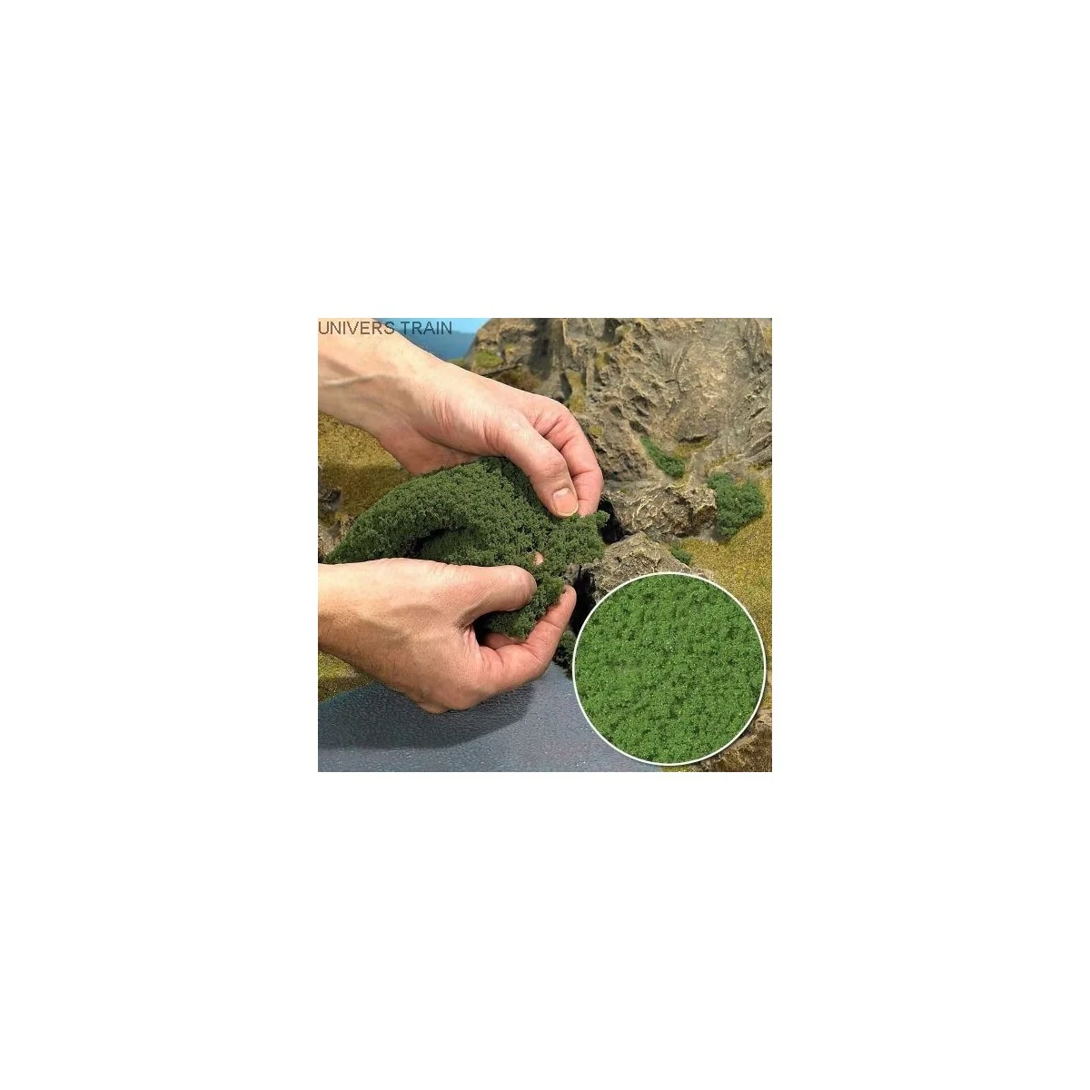 Busch 7341 May Green Foam Flocking - Busch - Busch_7341 Busch 7341 May Green Foam Flocking - Busch - Busch_7341