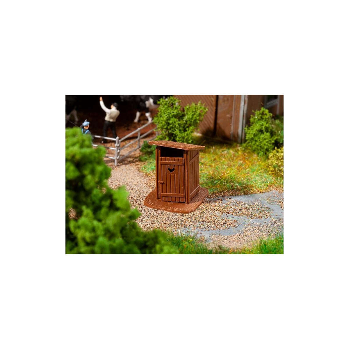 Faller 180988 Model Kit, Outdoor Toilets, Latrine - FALLER_180988