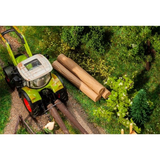 Faller_180986-Faller 180986 Model Kit, 16 Tree Trunks