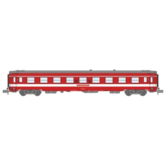 NW-157-REE Modeles NW157 Voiture UIC A9, LE CAPITOLE, avec plaque, N - 1/160