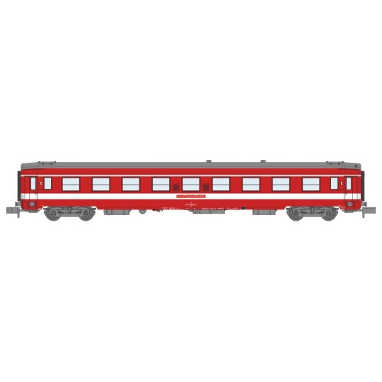 NW-158-REE Modeles NW158 Voiture UIC A9, LE CAPITOLE, avec plaque, N - 1/160