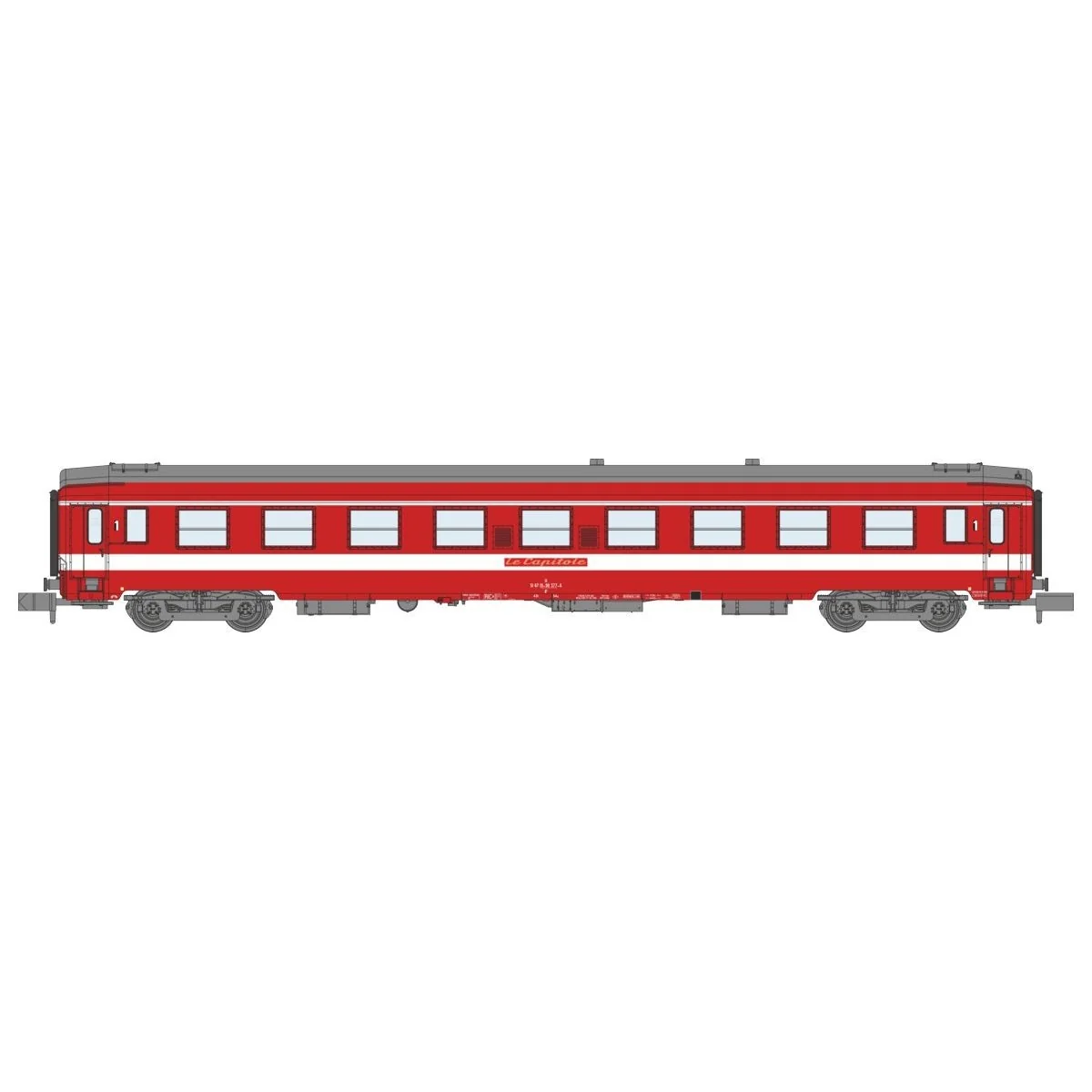 REE Modeles NW158 UIC A9 Coach, LE CAPITOLE, with license plate, N ... REE Modeles NW158 UIC A9 Coach, LE CAPITOLE, with license plate, N ...