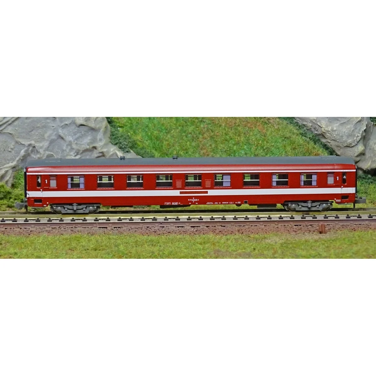 REE Modeles NW158 Voiture UIC A9, LE CAPITOLE, avec plaque, N - 1/160 Ree Modeles NW-158 - 2