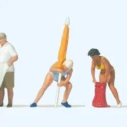 Preiser 10694 Figures, Ready for a Swim