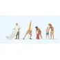 Preiser 10694 Figures, Ready for a Swim Preiser_10694-Preiser 10694 Figures, Ready for a Swim