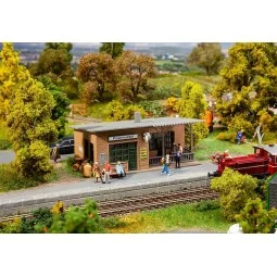 Faller 110204 Model kit, Pusemuckel stop station - Faller - Faller_...