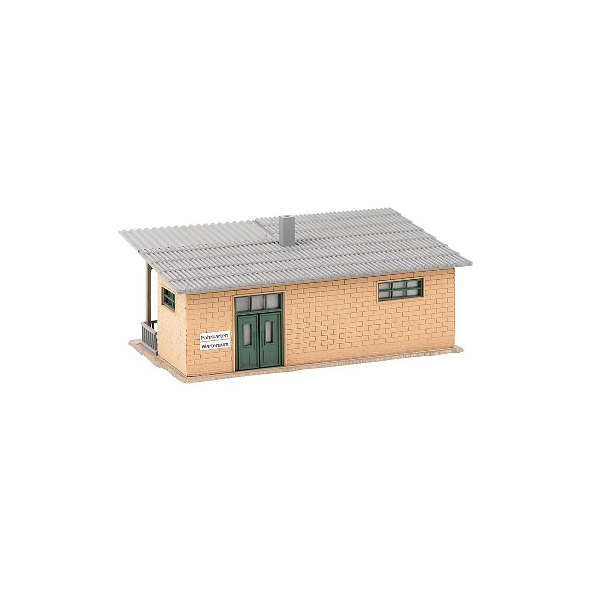 Faller 110204 Model kit, Pusemuckel stop station - Faller_110204