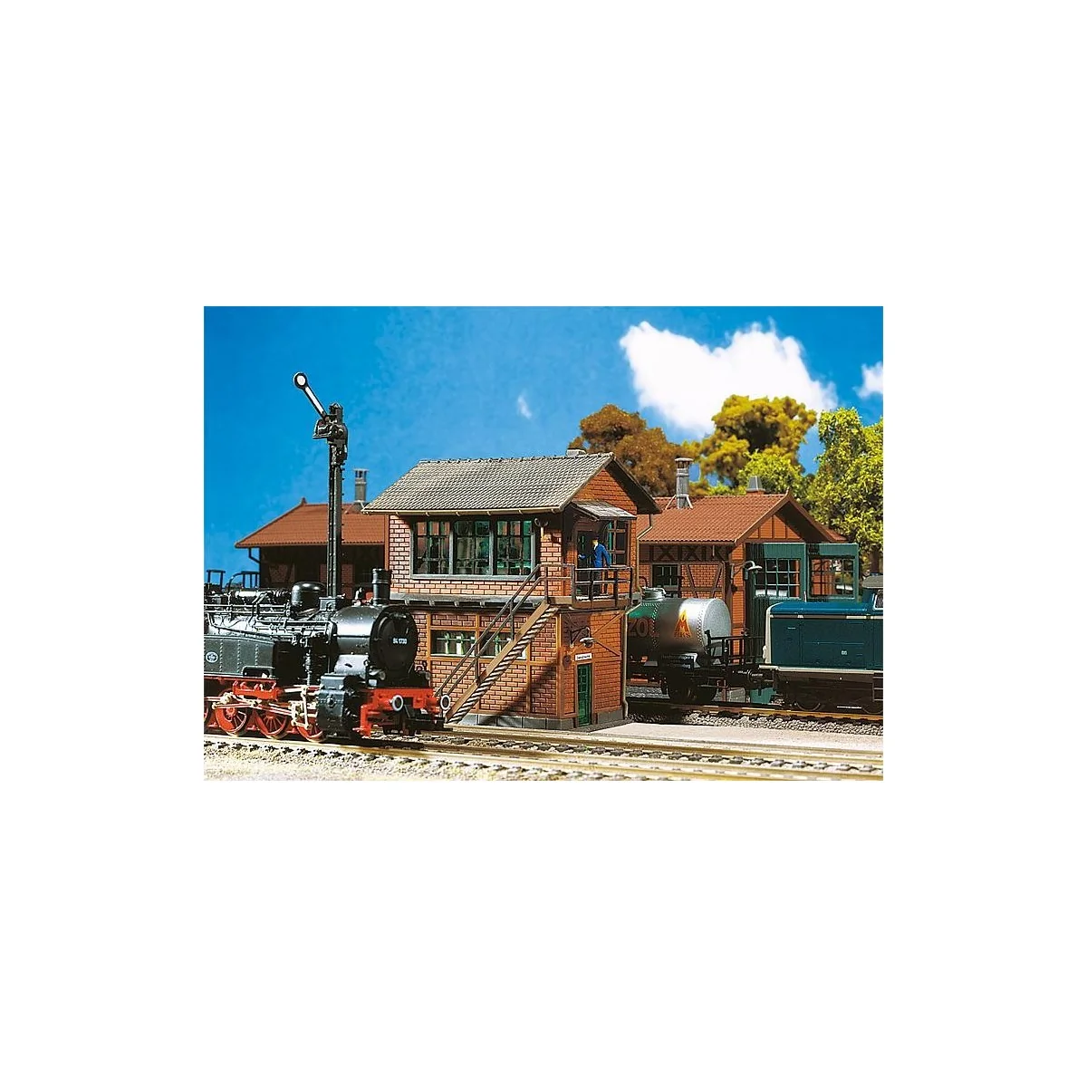 Faller 120120 Model, Pusemuckel Stop Station - Faller_120120