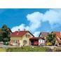 Faller_131358-Faller 131358 Model Kit, Settlers' House with Crop