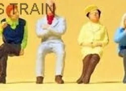 Preiser 14073 figures, seated people