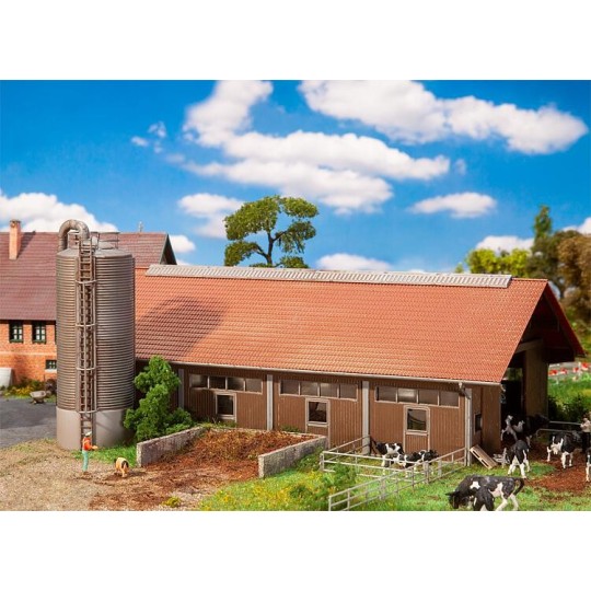 Faller_130546-Faller 130546 Model Kit, Stable