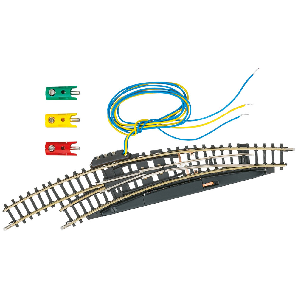 Marklin 8568 Aiguillage électrique courbe à gauche R 195mm 30 degrés, Z 1/220 Marklin Marklin_8568 - 1