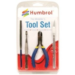 Humbrol HG9150 Model Making Tool Set, Small Case - AG9150