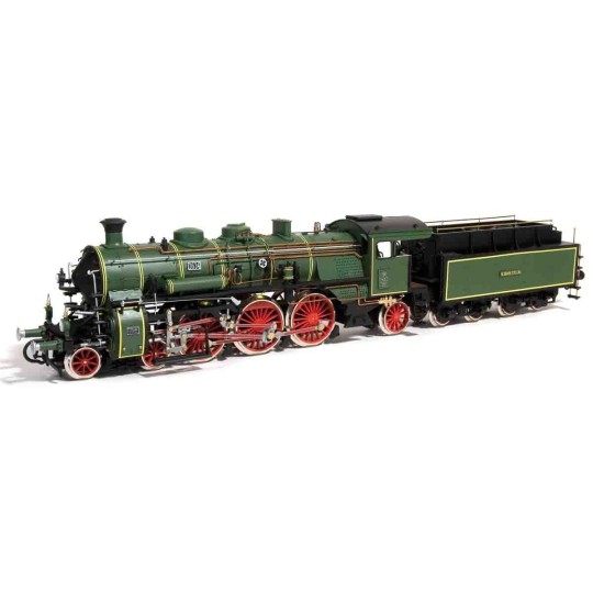 54002-OcCre 54002 Locomotive vapeur S3/6 BR-18 1/32 kit construction bois métal