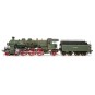 54002-Steam locomotive S3/6 BR-18 1/32 Kit construction wood metal OcCre