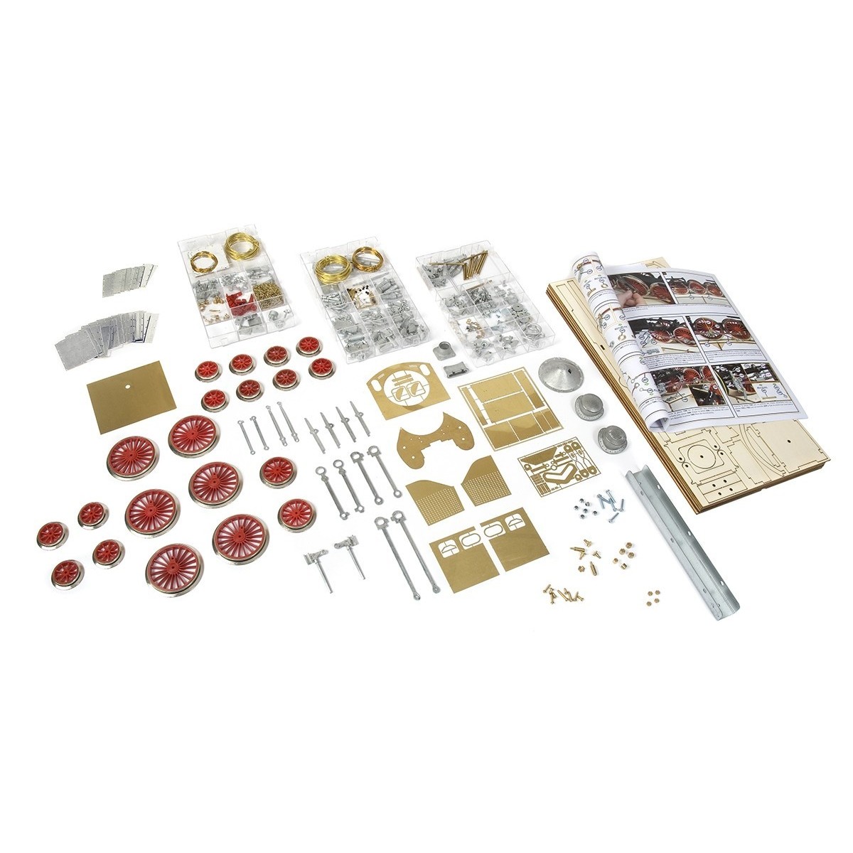 OcCre 54002 Locomotive vapeur S3/6 BR-18 1/32 kit construction bois métal OcCre 54002 - 9