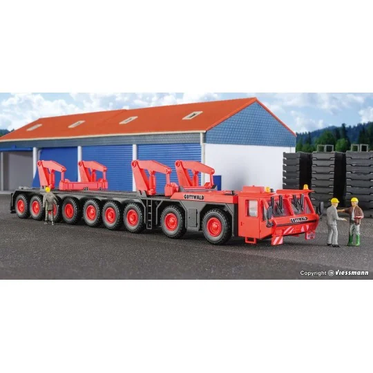 Kibri 10442 Transport truck for GOTTWALD telescopic crane Kibri_10442-Kibri 10442 Transport truck for GOTTWALD telescopic crane