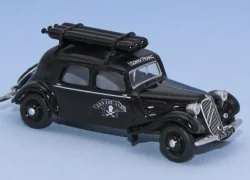 SAI 6182 Citroën Traction 11A 1935, black, town gas, Auvergne maqui...