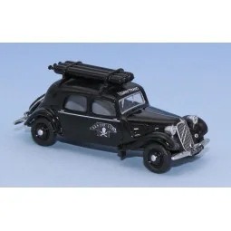 SAI 6182 Citroën Traction 11A 1935, black, town gas, Auvergne maqui...