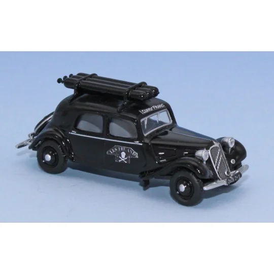 Sai_6182-SAI 6182 Citroën Traction 11A 1935, black, town gas, Auvergne maquis, free corps, the thugs