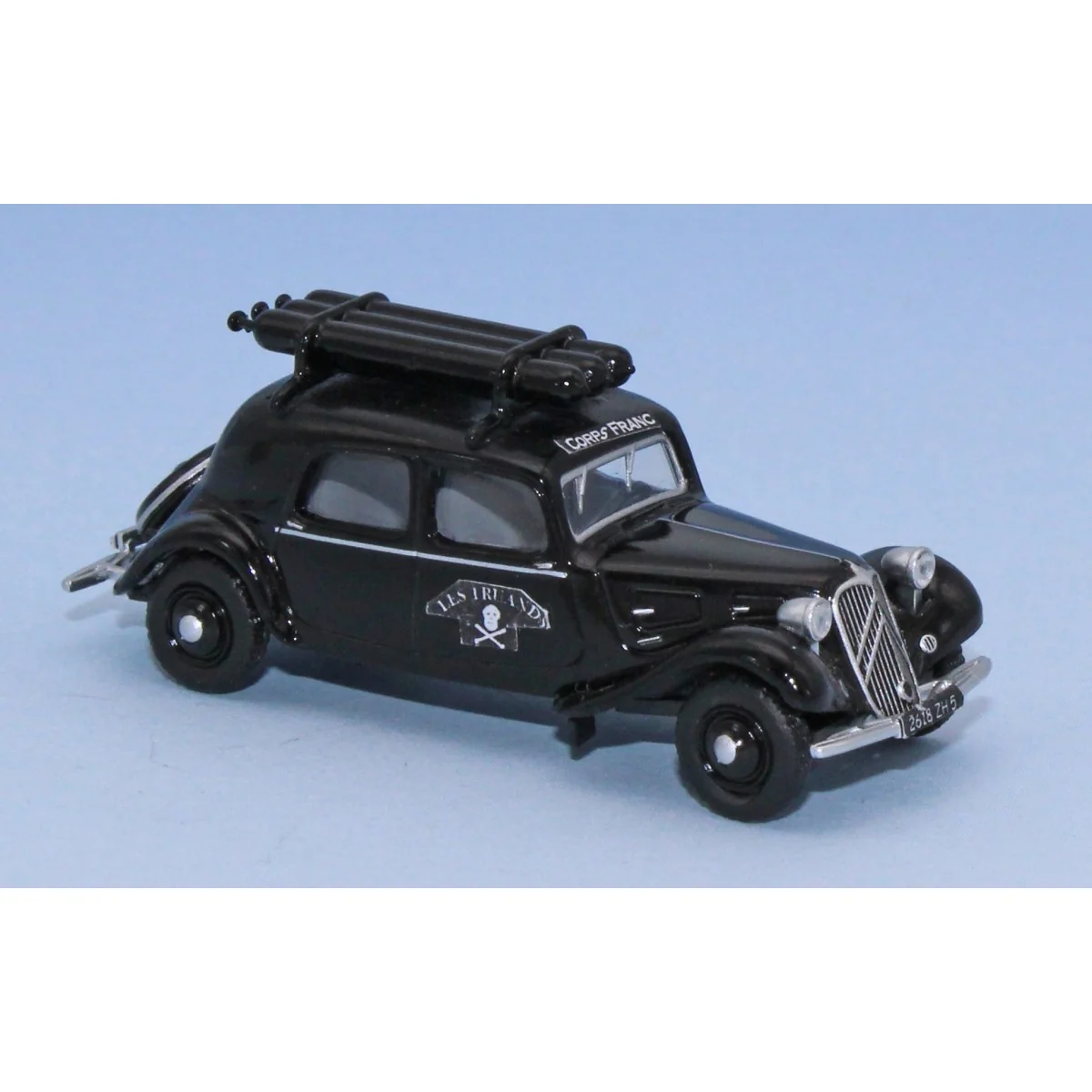 SAI 6182 Citroën Traction 11A 1935, noire, gaz de ville, maquis d'Auvergne corps franc les truands Sai Sai_6182 - 1