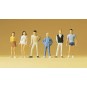 Preiser_14003-Preiser 14003 Figures, standing boys and girls