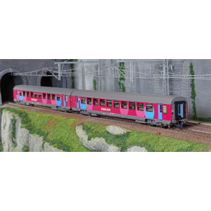 Roco 6200024 Set de 2 voitures voyageurs Voitures Corail, SNCF, Ouigo Roco Roco_6200024 - 5