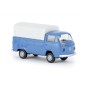 Sai_33930-Brekina 33930 Volkswagen T2 à plateau bâché, bleu brillant
