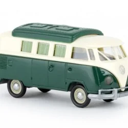 Brekina 31603 Volkswagen Motorhome T2, beige and green