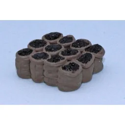 Sai 996 Set of 12 bags of charcoal (painted) - Sai - Sai_996