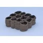 Sai 996 Set of 12 bags of charcoal (painted) Sai_996-Sai 996 Set of 12 bags of charcoal (painted)