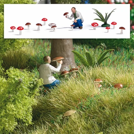 Busch 7875 Cueilleur de champignons Busch Busch_7875 - 1 Busch_7875-Cueilleur de champignons - Busch 7875