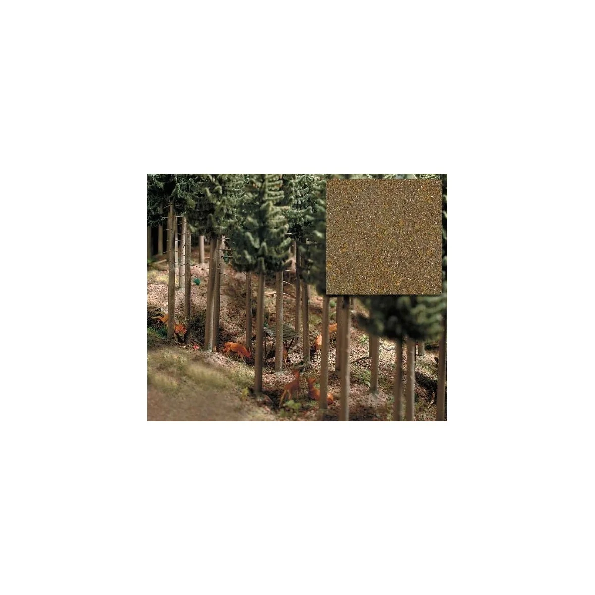 Busch 7528 Soil for the forest, wood - Busch - Busch_7528