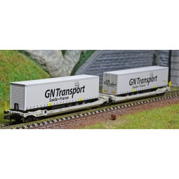 REE Modeles NW184 Articulated Kangaroo Wagons type Sdggmrs AAE Carg...