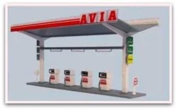 Sai 464 Covered Petrol Pumps - Sai - Sai_464