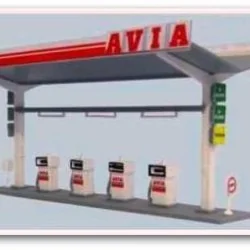 Sai 464 Covered Petrol Pumps