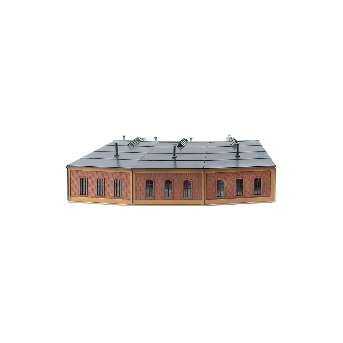 Faller 120281 Model Kit, 12° Gauge Locomotive Roundhouse - Faller_1...