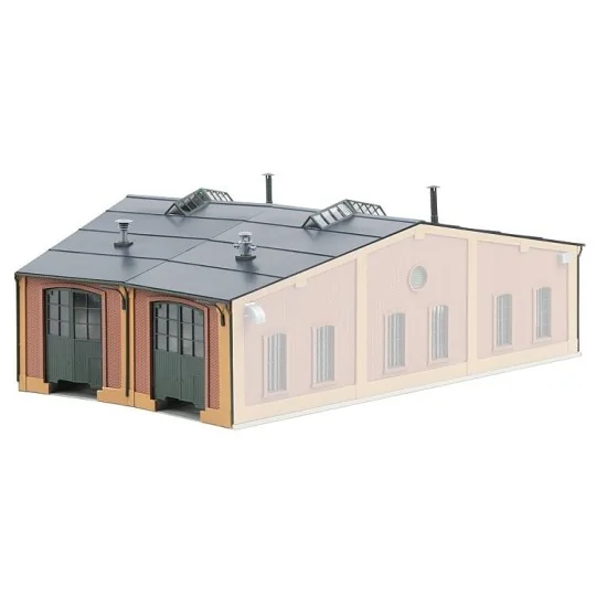 Faller 120282 Maquette, Coffret complémentaire pour Rotonde à locomotives pas de 12° Faller Faller_120282 - 2 Faller_120282-Faller 120282 Maquette, Coffret complémentaire pour Rotonde à locomotives pas de 12°